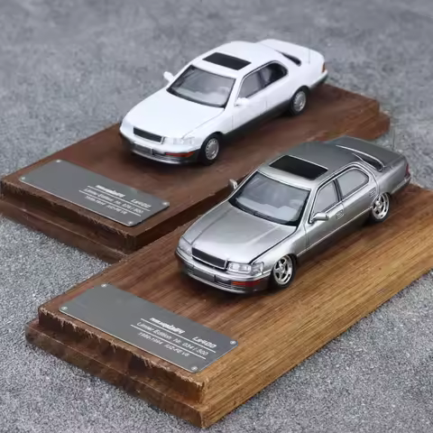 FineWorks 1:64 LS400 UCF10 alloy open cover car model