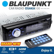BLAUPUNKT Osaka 100 Mechless Non CD Player USB SD AUX Car FM Radio Stereo