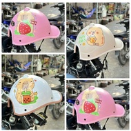 [ New model ] CaPy Bara _ Women's visor helmet (with back cutout)