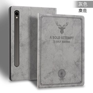 เคสป้องกัน Samsung Galaxy Tab S9fe แบบเต็มจอ ขนาด 11 นิ้ว ป้องกันการตกหล่น พื้นผิวผ้าแบบไร้แม่เหล็ก