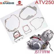 JIANSHE 250cc ATV CYLINDER HEAD atv250 rato bashan lx250 250cc gakset engine loncin quad JS171MM lc171mm free shipping