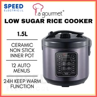 LA GOURMET HEALTHY LOW STARCH RICE COOKER 2L RC20 低糖饭锅 低糖电饭锅 LOW SUGAR RICE COOKER