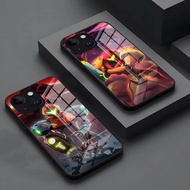 BK-1 -Game Metroid Drake Phone Case For IPhone 16 15 14 Pro 11 13 12 Mini 6 8 7 Plus SE Glass Luxury