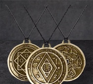 [BAYAR DI TEMPAT] Kalung Keberuntungan Money Amulet + Tali Bandul