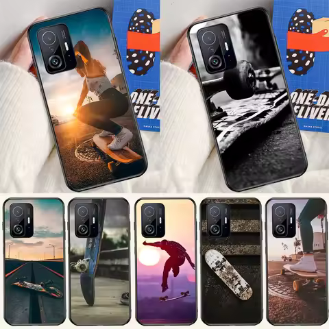 Cool Skate Cover For Xiaomi 13 14 Ultra 11T 12T 13T 14T Pro POCO X7 Pro X3 X5 F3 F5 F6 M6 X6 Pro Cas