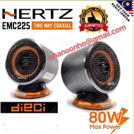 HERTZ Midrange midbass Tweeter Speaker EMC225 Two Way Coaxial Car Speakers 80 watt HERTZ Full Range 