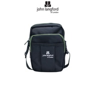 JOHN LANGFORD Men's Pouch Bag / Polyester / Black / JLP193N4