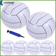 🏠 Set of 6 Round Inflatable Balls 11.8X11.8X11.8in for Water Sports and Outdoor Fun