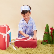 PAUL FRANK ชุดนอนเด็ก SLEEPY SQUARES IN PERIWINKLE SHORTS SET