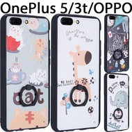 Latest Cat ring holder case for Oneplus 5 3 3t OPPO R11 R9S R9 A57 A59 A77 A37 Casing