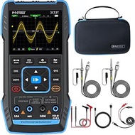 【FNRSI Upgraded 2C53T with 2 P6100 Probe】 3In1 Oscilloscope/Multimeter/DDS Signal Generator 50MHz Ba