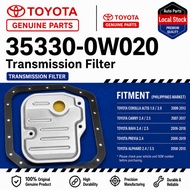 Toyota Vios Corolla Altis 4AT Transmission Filter Gasket 35330-0W020 0W021 U340E U341E 1 Set