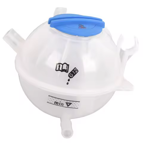 Engine Radiator Coolant Reservoir Tank Bottle And Cap Plastic For GOLF For MK6 1K0121407A 603-253 Le