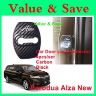 PERODUA ALZA 2022 2023 2024 Car Door Lock Cover Car Door Latch Alza 2022 Car Accessories Aksesori Ke