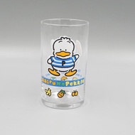 90年代 SANRIO Ahiru no Pekkle (pk鴨/ap鴨) 玻璃杯 CARTOON ANIME