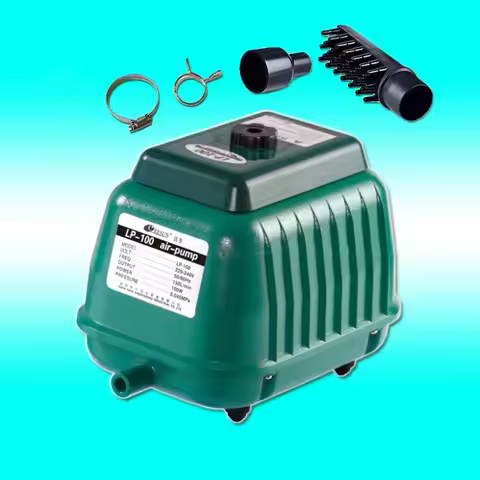 RESUN LP100 Low Noise Air Pump. Resun LP-100 Aquarium pond garden fish tank septic tank low noise si