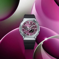 GBM-2100A-4B Metal Case Men'sWaterproof Watch GM-2100 G-STEEL Sports Resin watch strap Metal shell r
