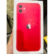 【未來啓夢】蘋果 手機 Apple IPhone 11 128G 副廠電池 紅