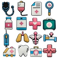 jibbitz for crocs jibbitz crocs jibbitz for crocs set Medical Shoes with Floral Buckles - DIY Access