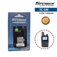 แบตเตอรี่ PoC วิทยุสื่อสาร Spender รุ่น TC-5M