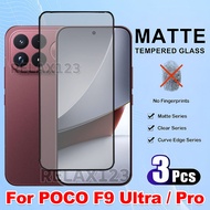 For POCO F9 Pro 5G 3PCS Matte Frosted Glass For POCO F9 Ultra F9Pro F9Ultra F 9 Pro F9 Ultra 5G 2026