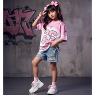 OLIVERKIDS - Boys and girls jersey 3-12 years NO 25 print Full Printing Women Girls Half Vintage Str