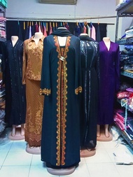 ( A ) Abaya Dress burqa abu Dubai Maxy Dress Turkey Lace Womens Clothing Arabic dress plain dubai la