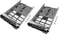 Peidesi 2 pcs 3.5" Hard Drive Caddy Tray Adapter 0KG1CH KG1CH F238F Compatible for DELL R710 R720 R7