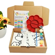 Hampers Tote Bag COLORING Painting Kit Painting Tote Bag by GHEduPlay