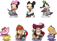Funko Mini Vinyl Pop! Bundle of 7: Disneyland 65th Anniversary - Minnie, Mickey, Goofy, Cheshire Cat, Peter Pan, Hook and Alice