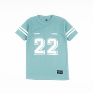 Children's Jersey T-Shirt Made of 24s Cotton - Number Motif Children's T-Shirt Ages 1 - 11 Years B4