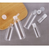 Botol Kosong 30ml 60ml 100ml 150ml Empty Plastic Flip Cap Bottle Sanitiser Oil Liquid 瓶子 PET