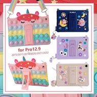 Cute Cartoon IPad Pro 12.9 Inch Case for Kids Silicone IPad Pro12.9 2015 2017 2018 2020 2021 2022 Co