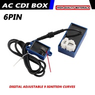 Scooter 125 CDI For GY6 125 139QMB 152QMI Scooter Moped ATV Performance 6 Pin AC CDI Box High Perfor