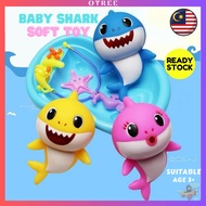 ️Soft Toys ️Baby Shark Soft Silicone Bath Kid toy/Baby Shark Doll/Squeeze Toys/Good Quality/Floating Toys