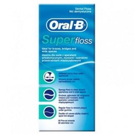 [$59/2盒包平郵] Oral-B SUPER Floss 特效牙線 50條 [平行進口] *新舊包裝隨機發貨