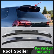 For VW Golf 5 6 7 7.5 8 MK5 MK6 MK7 MK7.5 MK8 Rear Roof Trunk Spoiler Wing Sport Boot Lip Tail Tunin