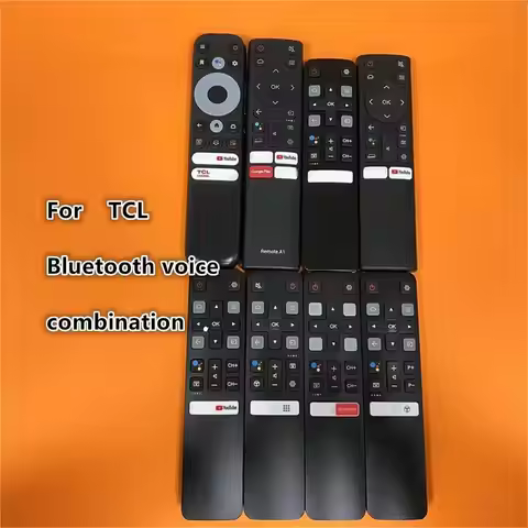 For New ORIG Bluetooth Voice FOR TCL Bluetooth TV RC902N-FMR1 RC802V FMR1 FUR7 FNR2 FNR1 FLR2 Remote