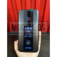 (5G Mifi) GTEN MF680 WiFi-6 SDX55 High Power 5000mah Capacity Battery Wireless Portable Mobile Wifi