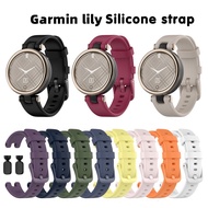 Garmin Lily 14mm Silicone Watch Band Wristwatch Strap Bracelet Belt With Installation Tool for Garmin Lily women Smart Watch band