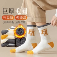 Socks Men Winter - Thickened Fleece with Deodorizing Technology | Ideal for Cold Weather