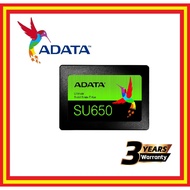 ADATA SSD 2.5 Internal Sata SU650 256GB 512GB Solid State Drive SSD