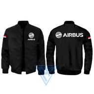 Jaket Bomber Waterproof Anti Air Premium Pesawat Airbus