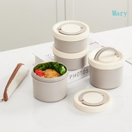 Mary Recyclable Rustless Meal Canisters Set Insulated Lunch Container 4 Rank  Storage Cartons Microw