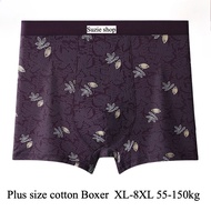 Boxer Shorts for men Plus size  underwear XL-8XL 4XL 5XL 6XL 7XL 8XL Modal oversized Lingerie Inner 