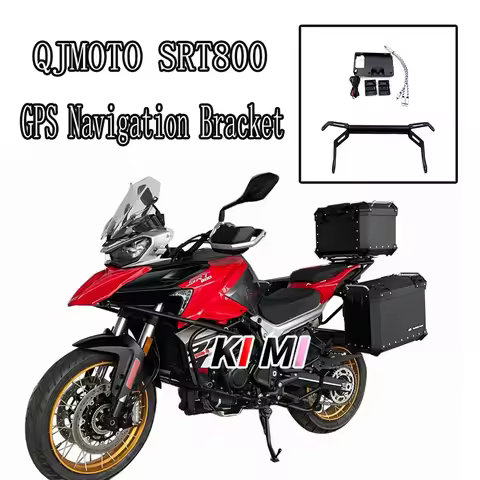 Motorcycle Accessories GPS Navigation Bracket Mobile Phone Clip For QJMOTO SRT800 SRT800X 800SRT SRT