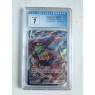 CGC 7 Pokemon umbreon vmax evolving skies card