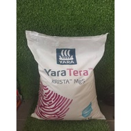 25KG Yara Tera Krista MGS 100% water soluble fertilizer Epsom Salt/Magnesium Sulphate Hydroponics fertilizer Baja AB