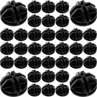 40Pcs Wire Cube Connectors, Wire Grid Cube Organizer Connector Plastic Storage Cube Connectors for M
