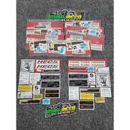 Sticker Chassis Frame NSR150